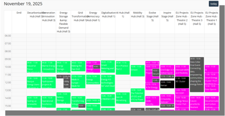 Scheduled session clipping